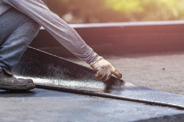Professional Waterproofing technician working in Milton, WI